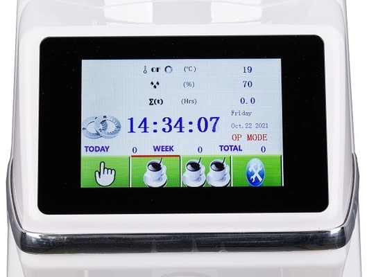 370W কমার্শিয়াল কফি গ্রাইন্ডার মেশিন Wirh LCD টাচ স্ক্রিন