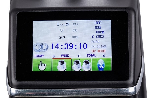 1500rpm টাচ স্ক্রিন কফি গ্রাইন্ডার তাপমাত্রা পর্যবেক্ষণ কফি মিল গ্রাইন্ডার
